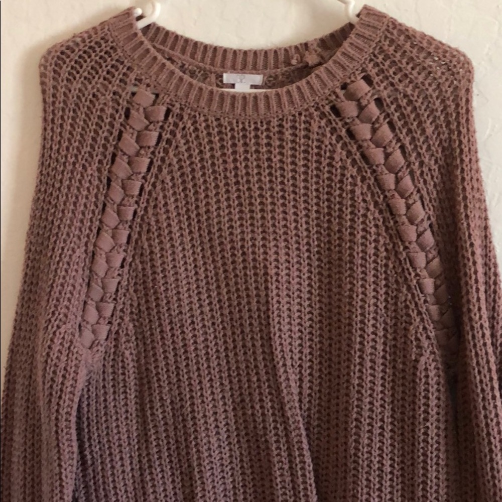 Mauve sweater